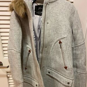 J Crew Chateau Parka Sz 6 never worn